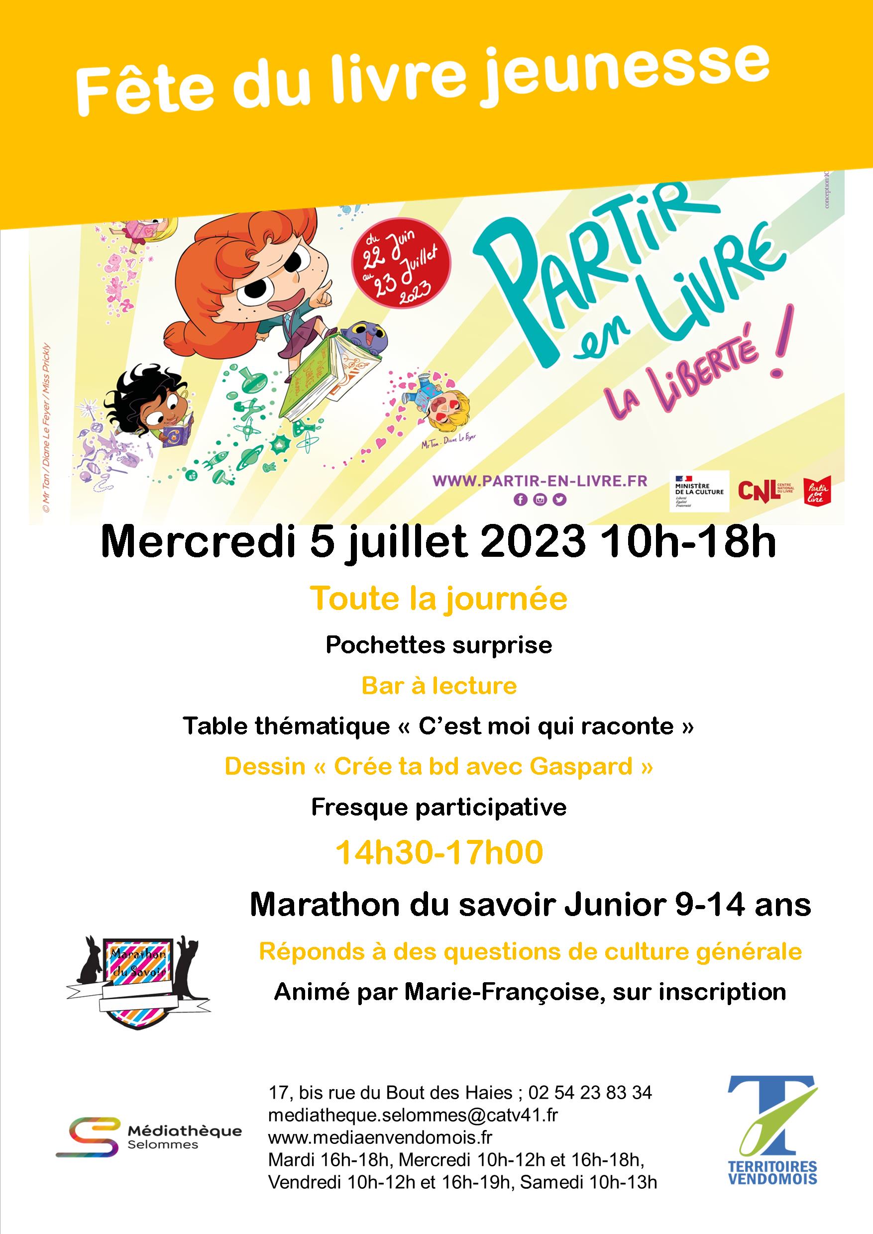 Partir en livre