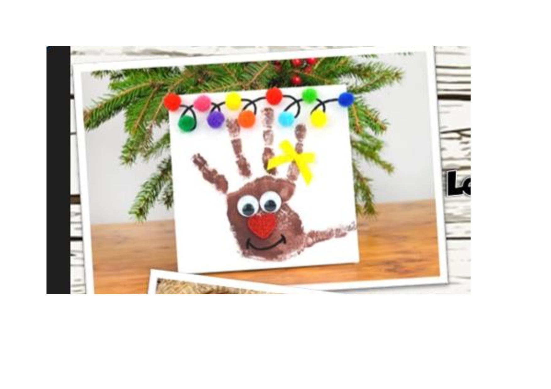 Atelier renne de Noël