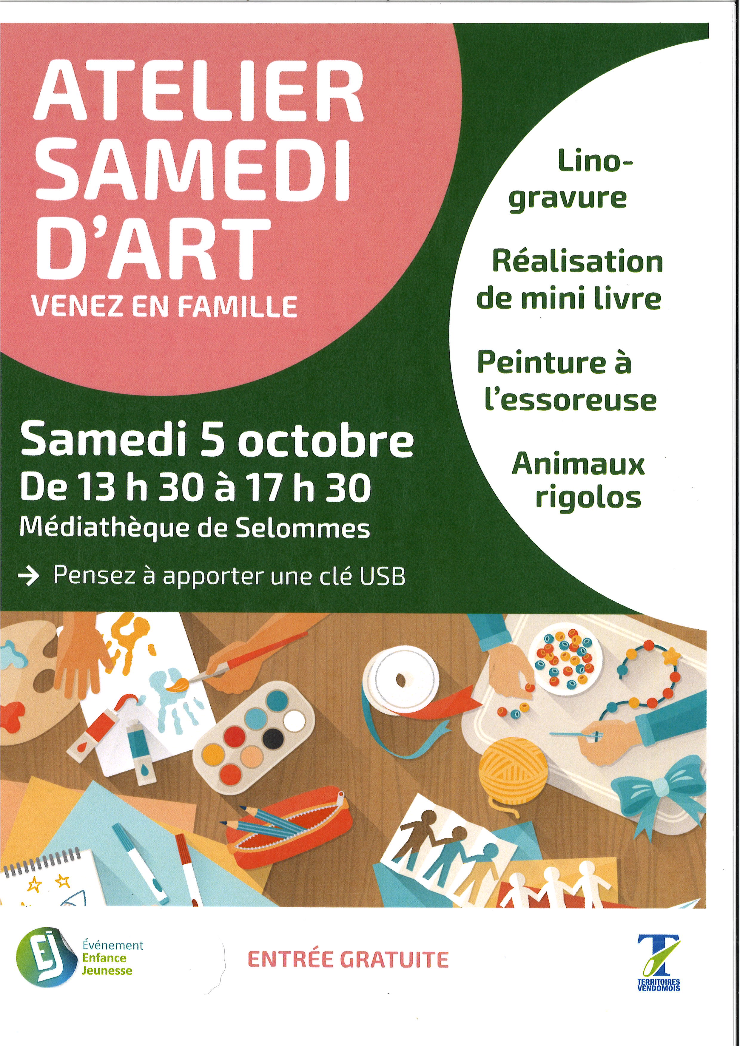 Atelier d'art plastique