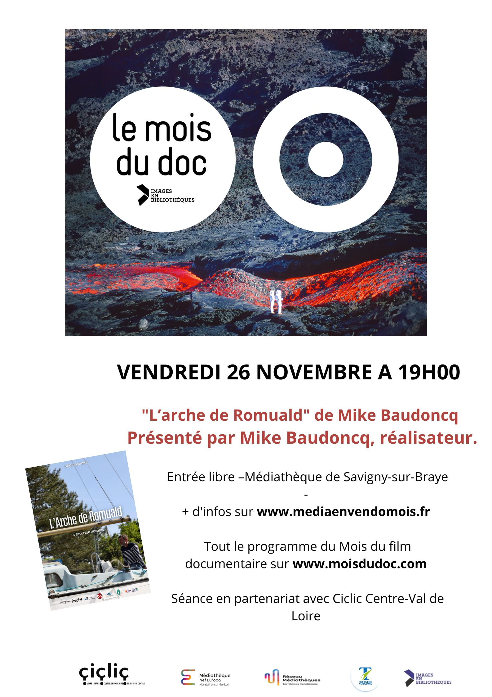 Affiche Mois du film documentaire