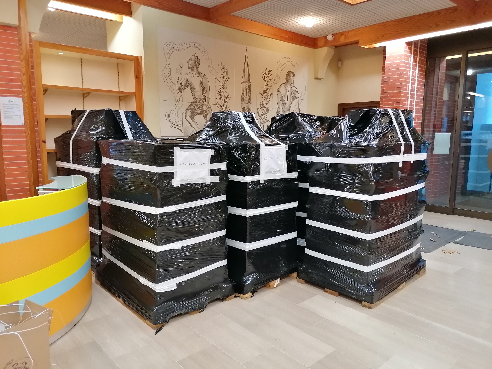 image cartons livres