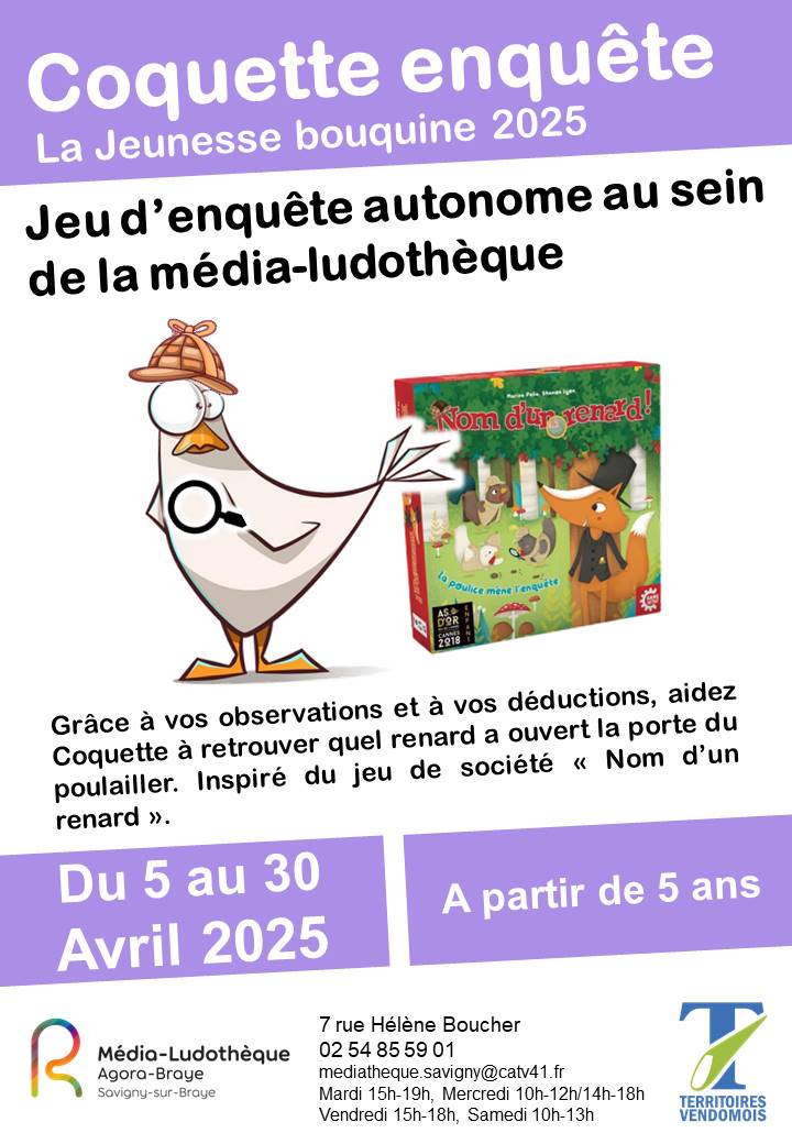 Jeu d'enquête affiche