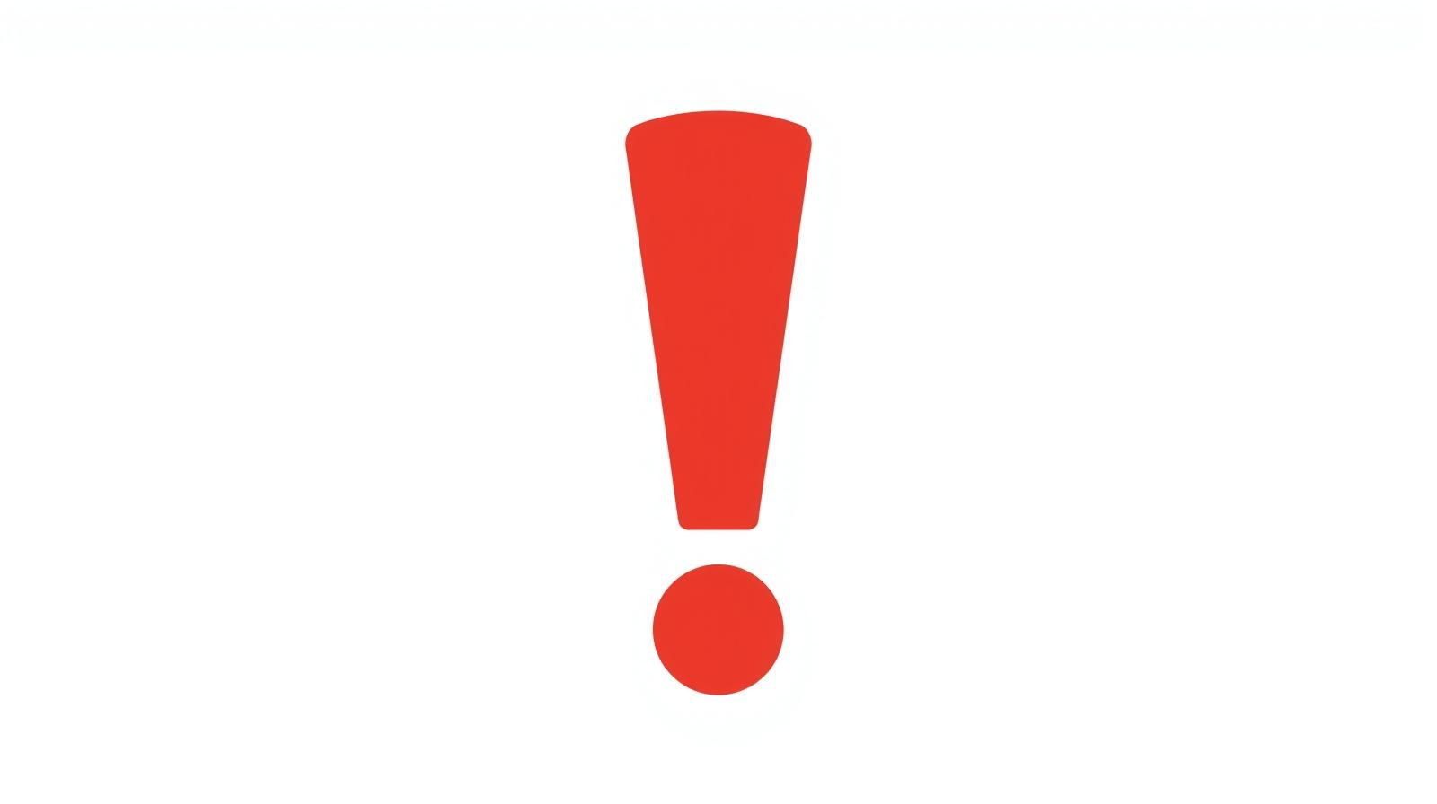 Point d'exclamation