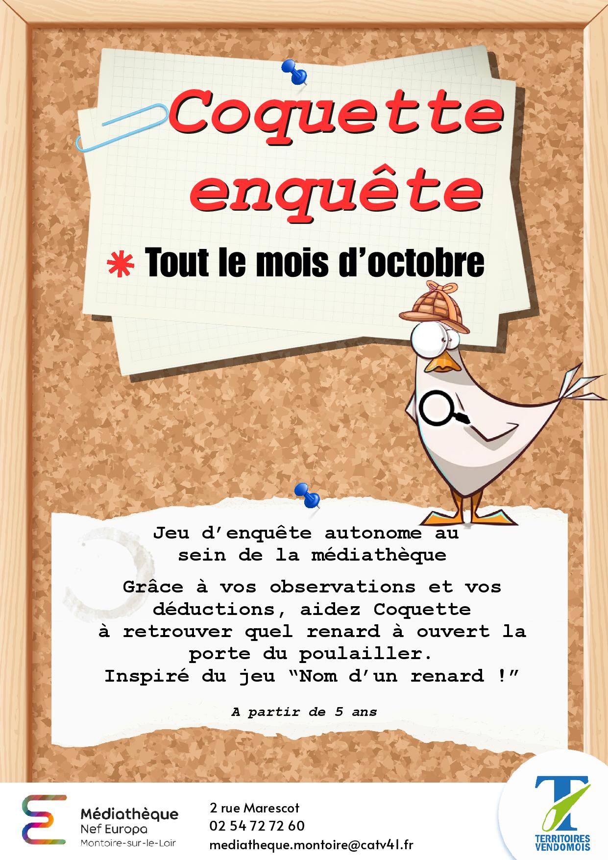 Jeu d'enquête