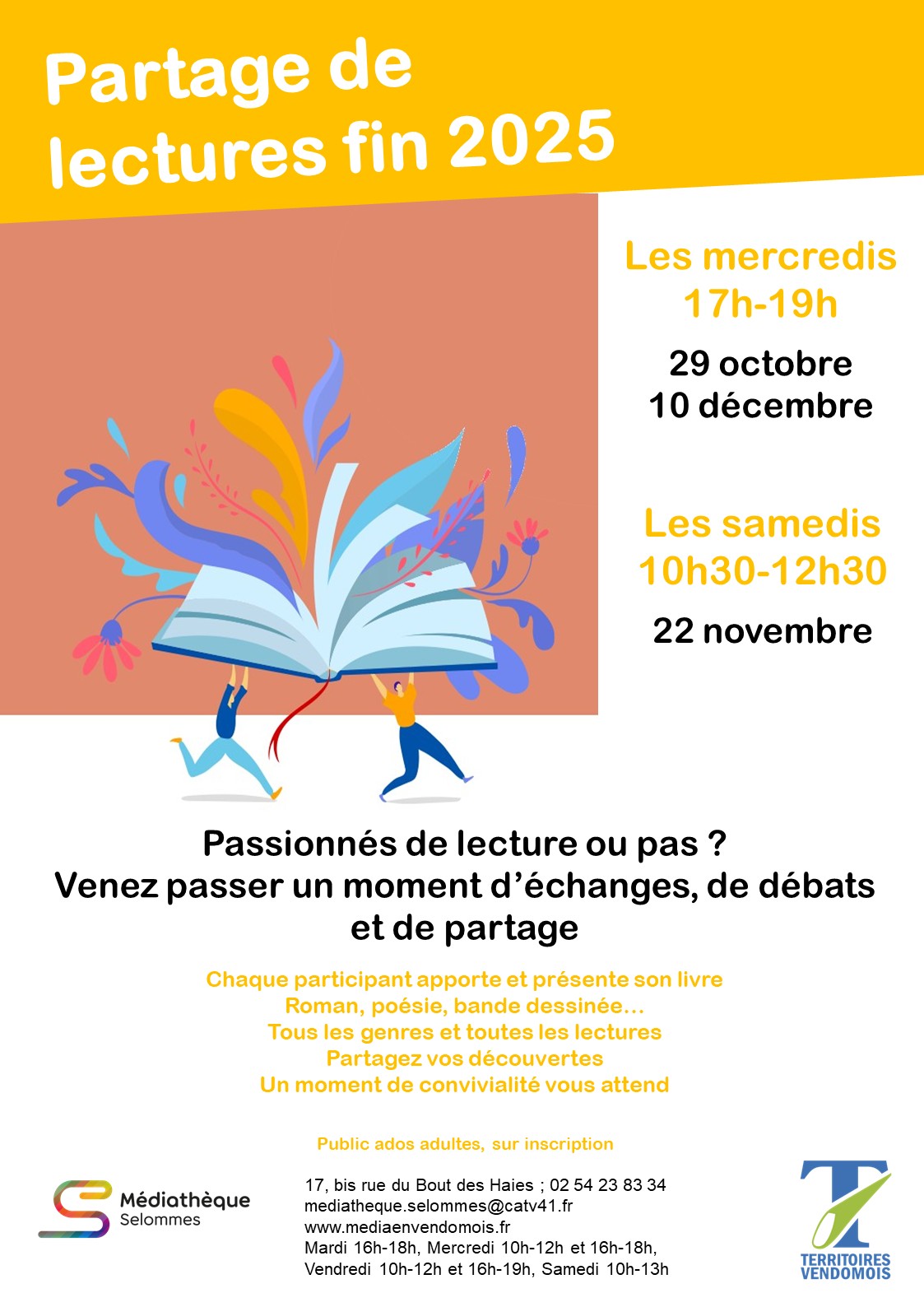 Partage de lectures