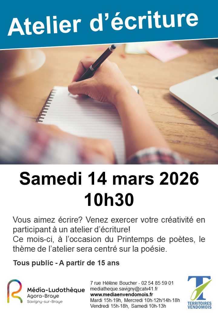 Atelier d'écriture