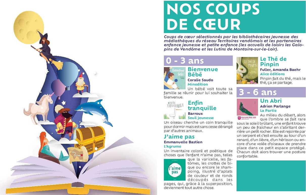 Liste des coups de coeur