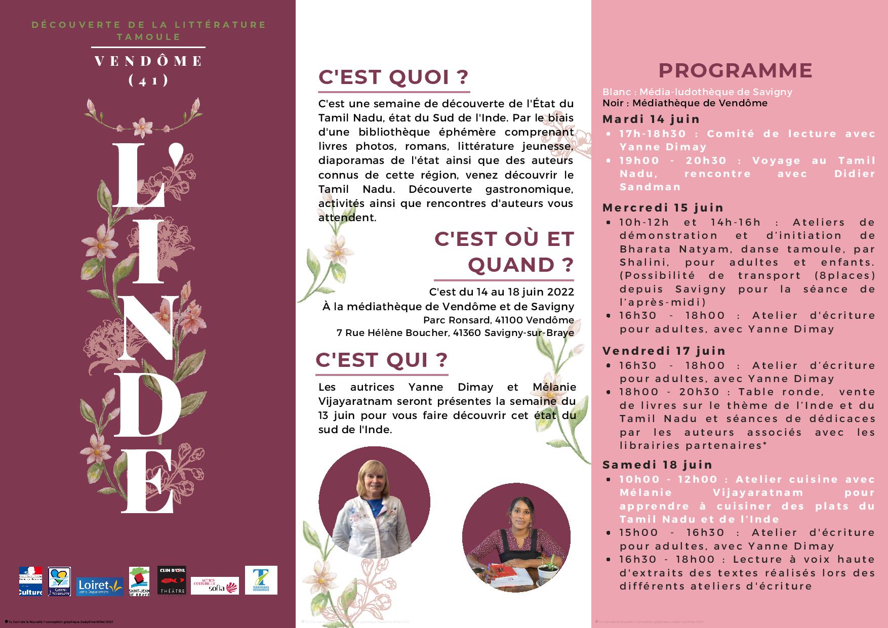 Page 1 du programme