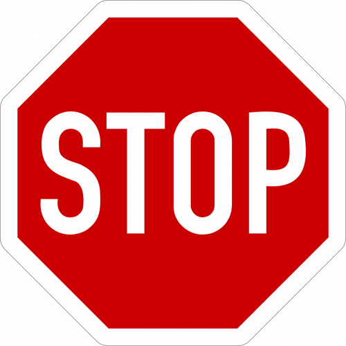 panneau stop