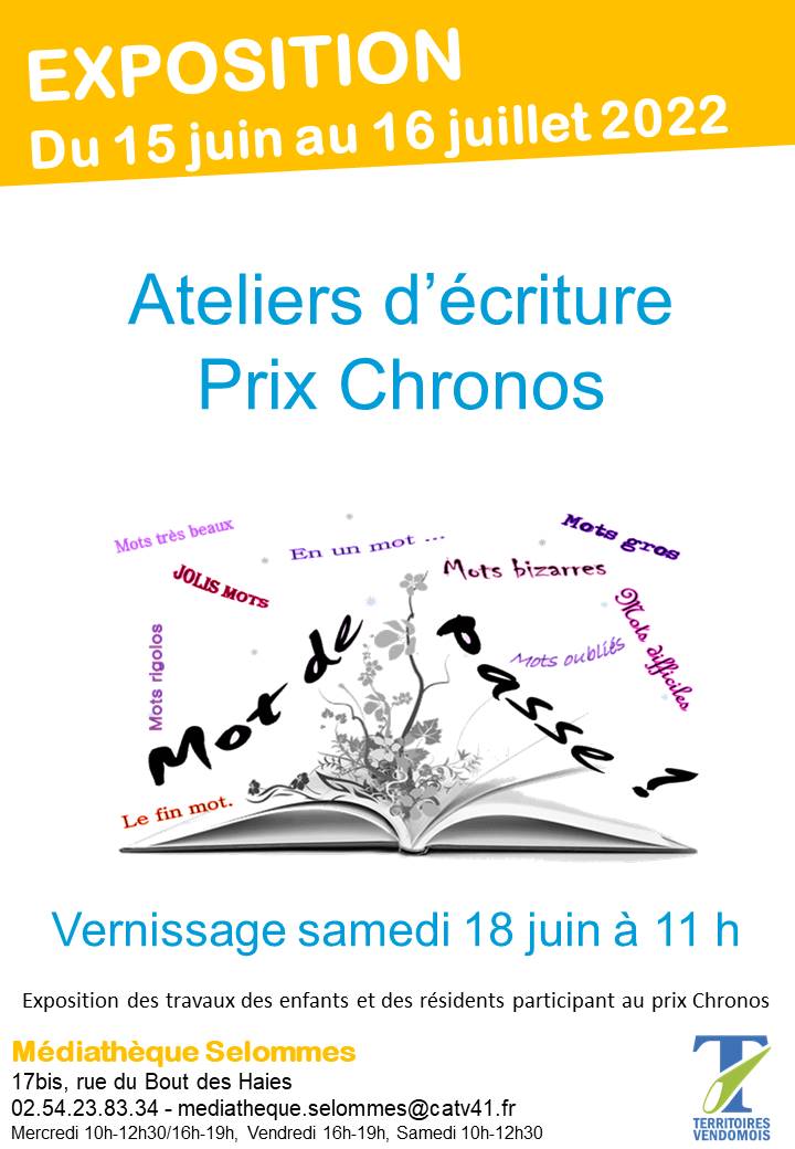 Affiche Prix chronos