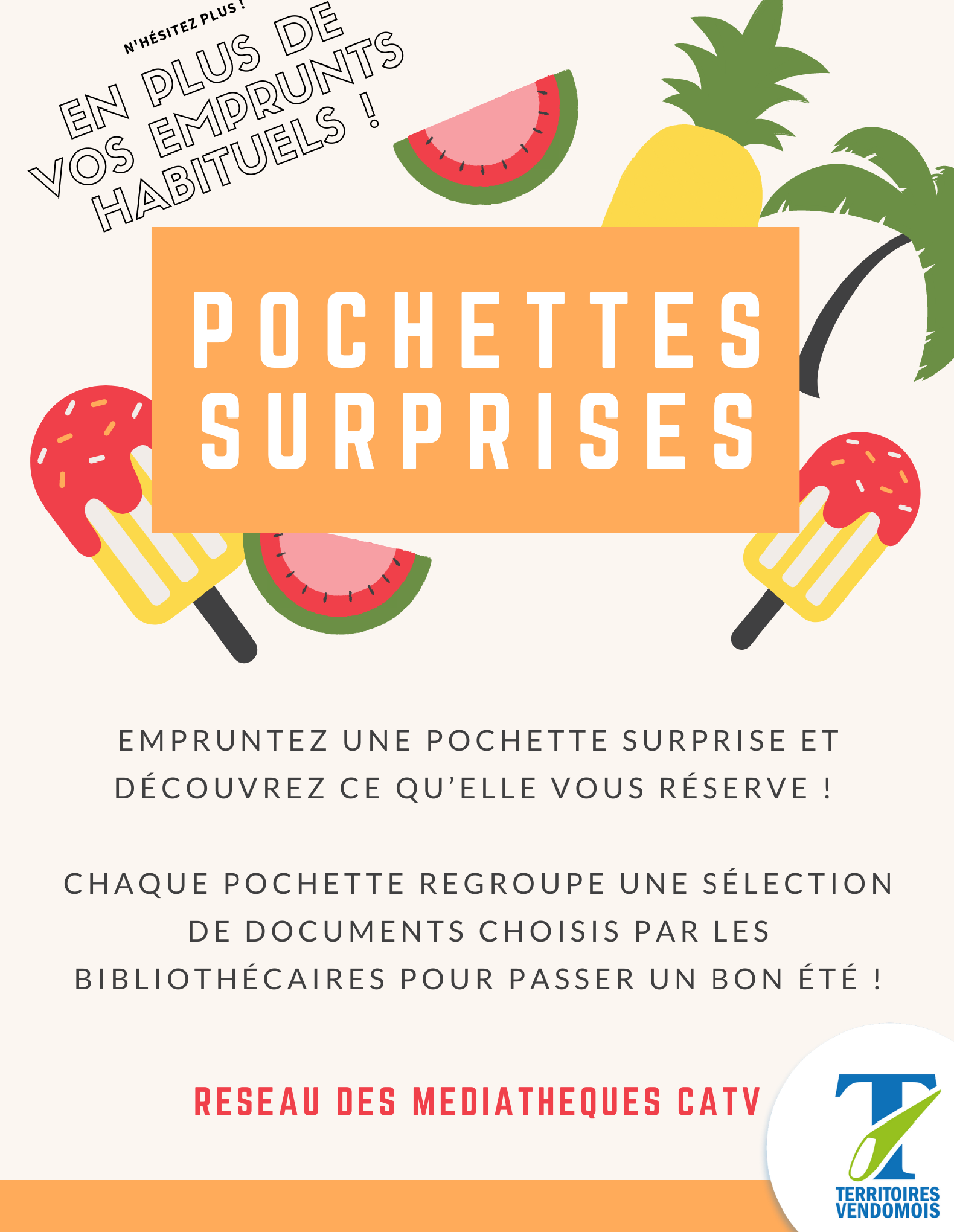 Affiche pochette surprise