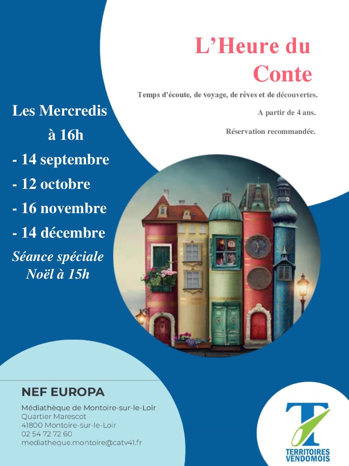 Affiche Heure du conte
