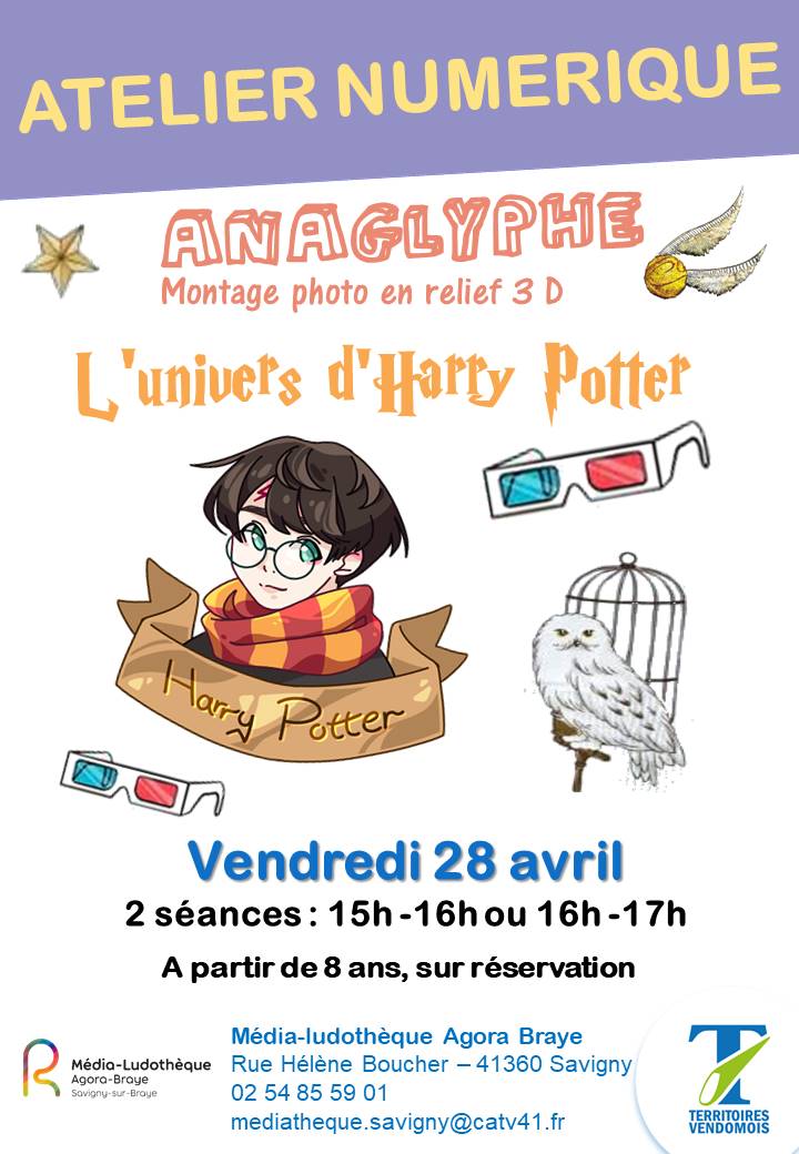 Affiche anaglyphe