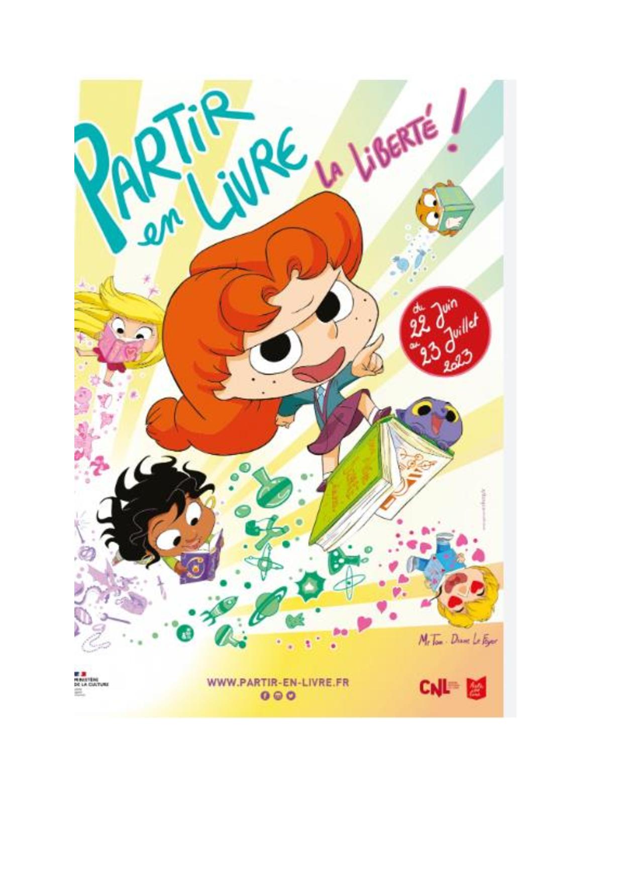 Partir en livre