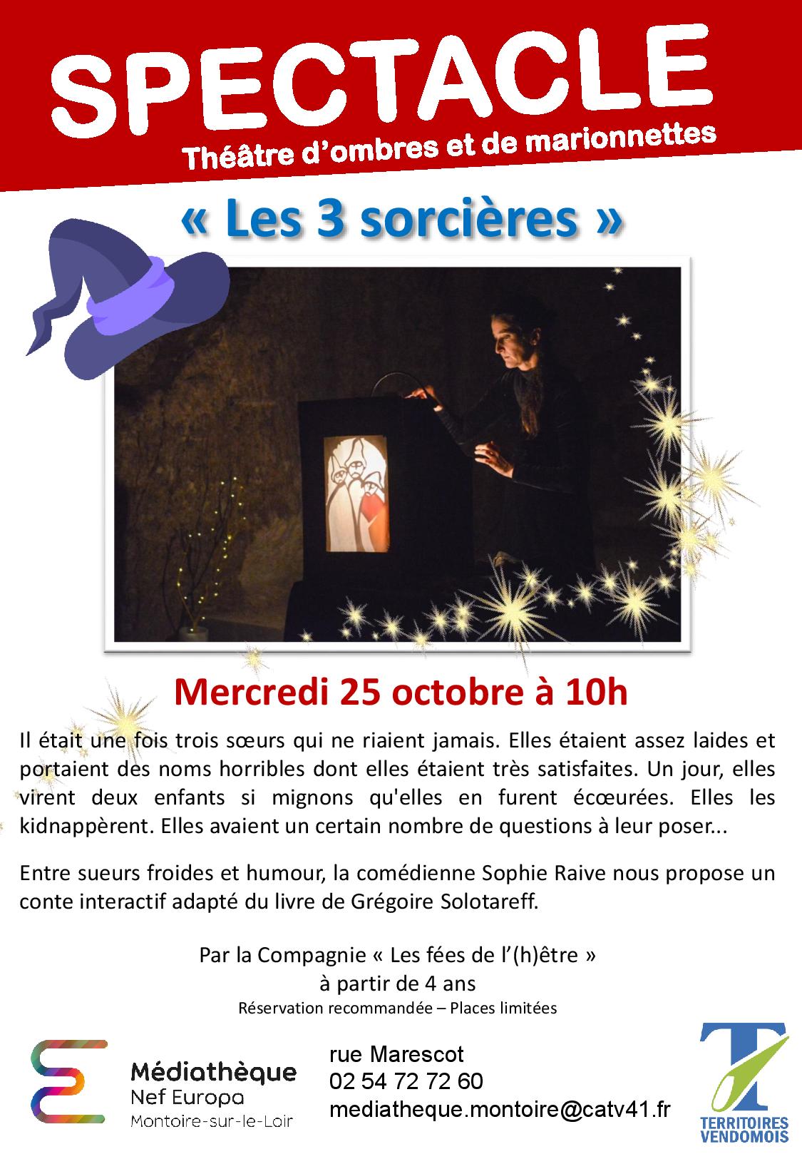 Spectacle "Les 3 sorcières"