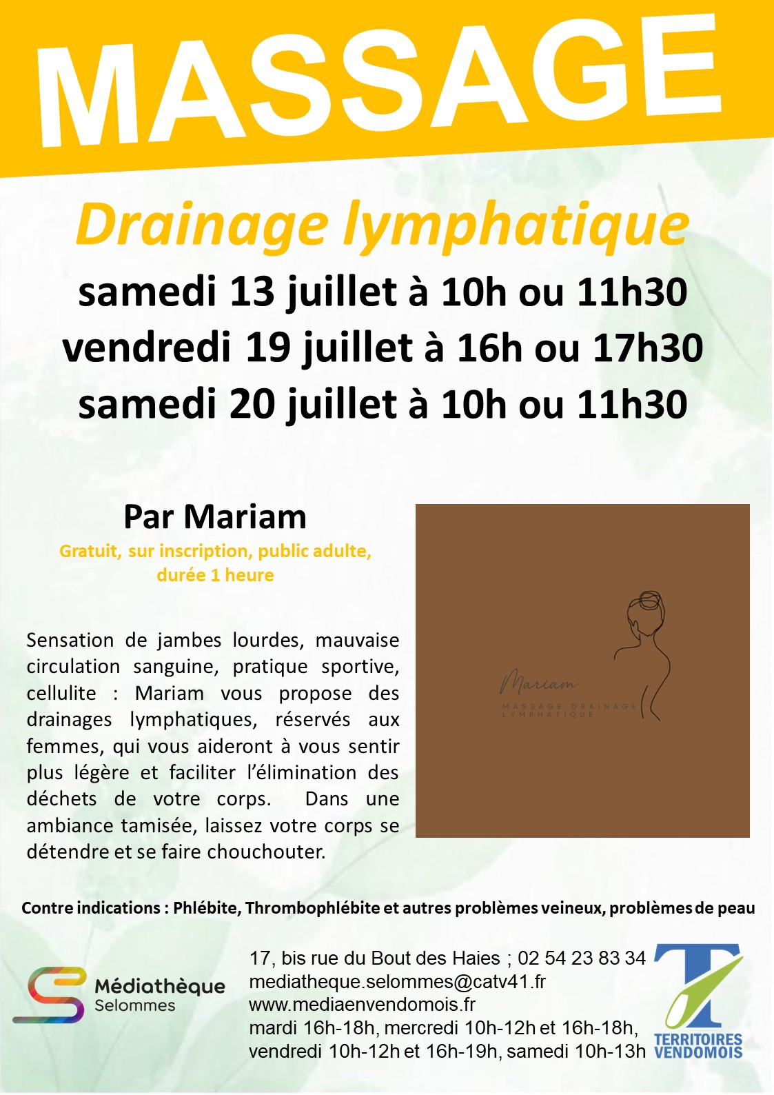 Atelier massage
