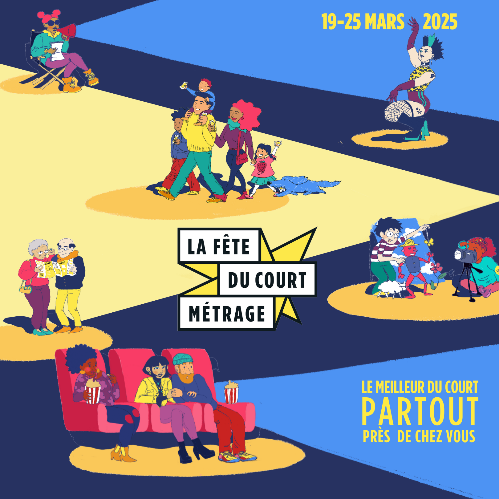 Affiche fête du court métrage