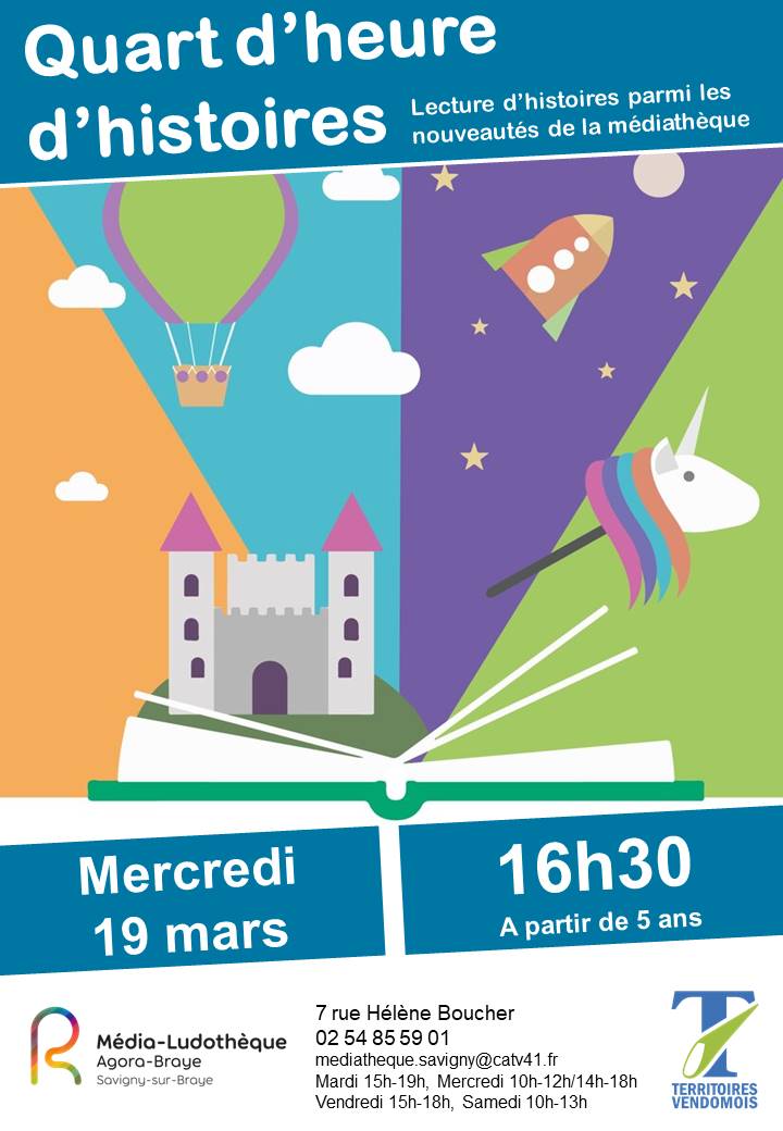 Quart d'heure d'histoires
